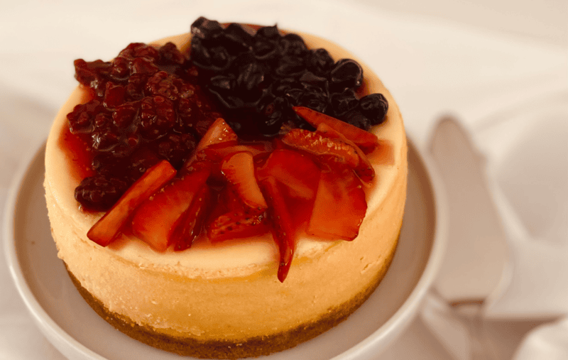 Cheesecake mediano 3 sabores Cheesecake mediano 3 sabores